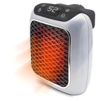 800W Portable Plug-In Heater with LED Display & Remote Control