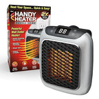 800W Portable Plug-In Heater with LED Display & Remote Control