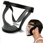 Anti-Fog Full Face Shield Mask – Impact Resistant & Adjustable Fit