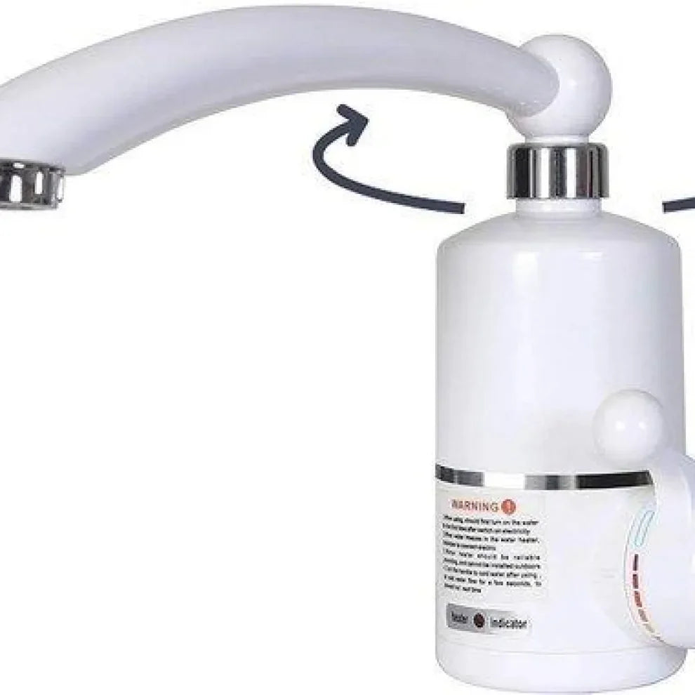 Instant Heating Electric Water Heater Faucet Tap – LED Temperature Display, Fast 3-Second Heating, Leak-Proof Design & 360° Flexible Sprayer
