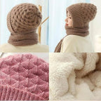 2-in-1 Windproof Scarf with Cap