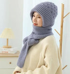 2-in-1 Windproof Scarf with Cap