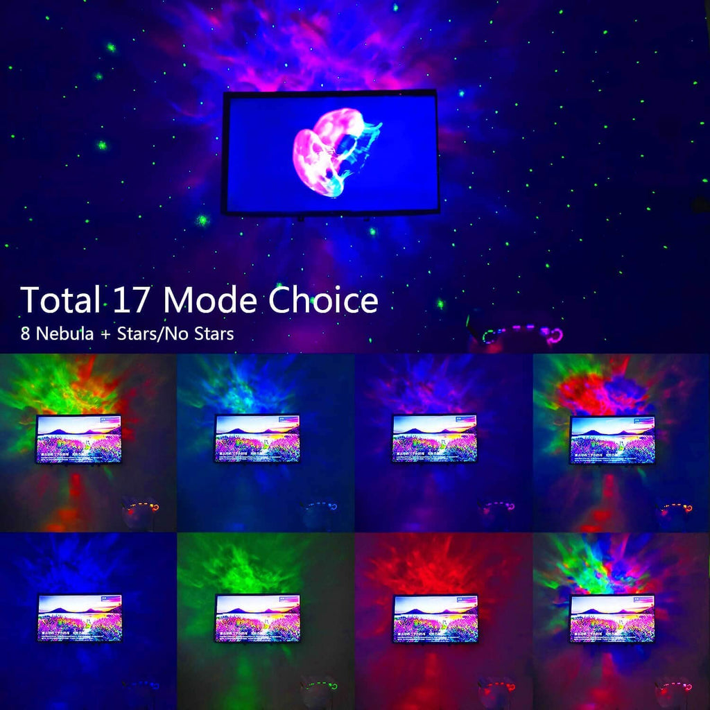 Astronaut Galaxy Projector – LED Star Night Light with Remote