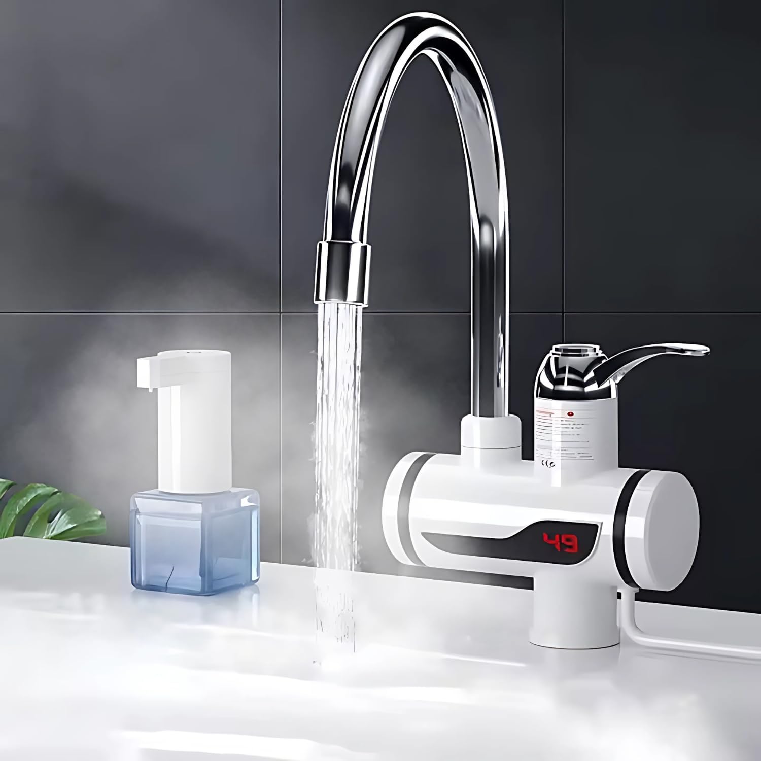 Instant Tap Water Heater – LED Electric Instant Geyser