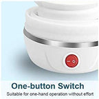 Travel Folding Electric Kettle – 600ml Collapsible Portable Kettle | Dual Voltage, Fast Boiling, Food-Grade Silicone, 600W